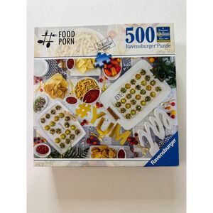 Ravensburger Food Porn #Yum 500 Piece Jigsaw Puzzle Foodie Appetizers 824175